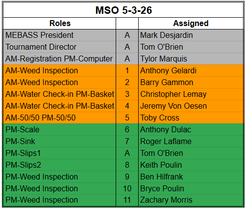State team role assignments
